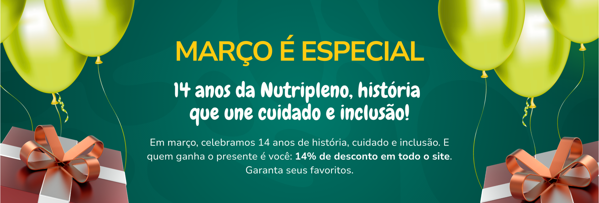 Mês de aniversário Nutripleno