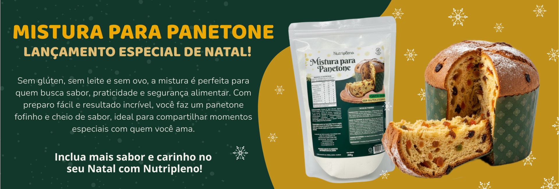 Lançamento mist panetone