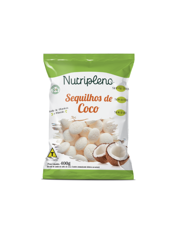 Sequilhos de Coco Rico em Vitaminas, 400g