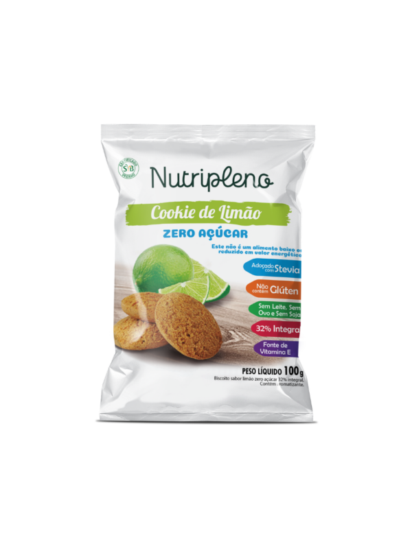 Cookie de Limão Zero Açúcar -100g
