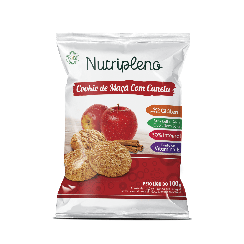 Cookie de Maçã c/ Canela 100g