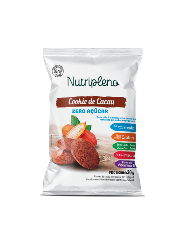 Cookie de Cacau Zero Açúcar -30g