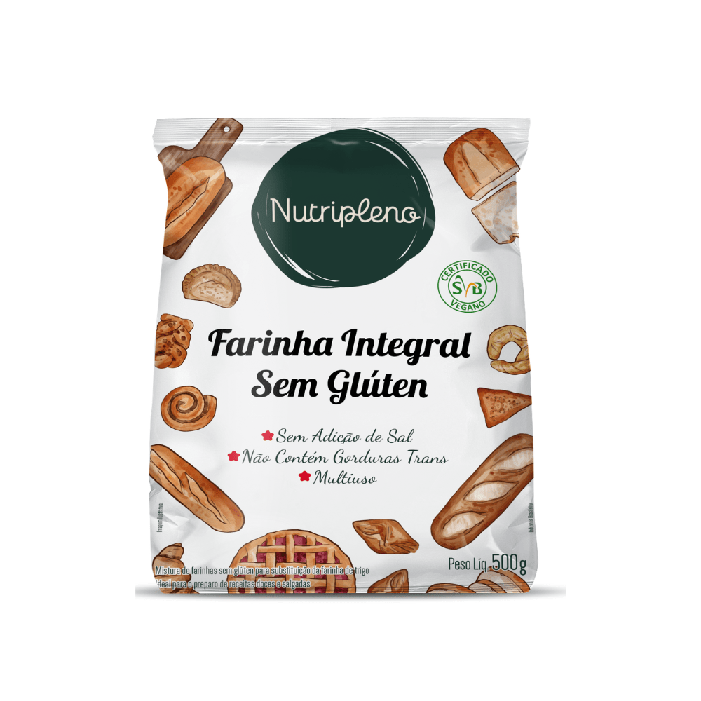 Farinha Integral s/ Glúten 500g