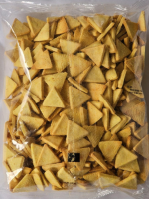 Snack Integral de Mandioca sabor Queijo, pacote de 500G