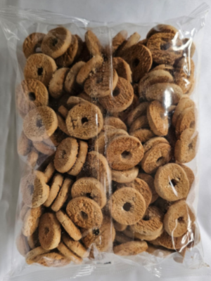 Rosquinha Zero Açúcar e Integral de Coco - pacote de 500g