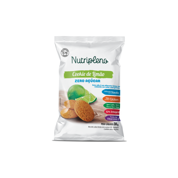 Cookie de Limão Zero Açúcar 30g